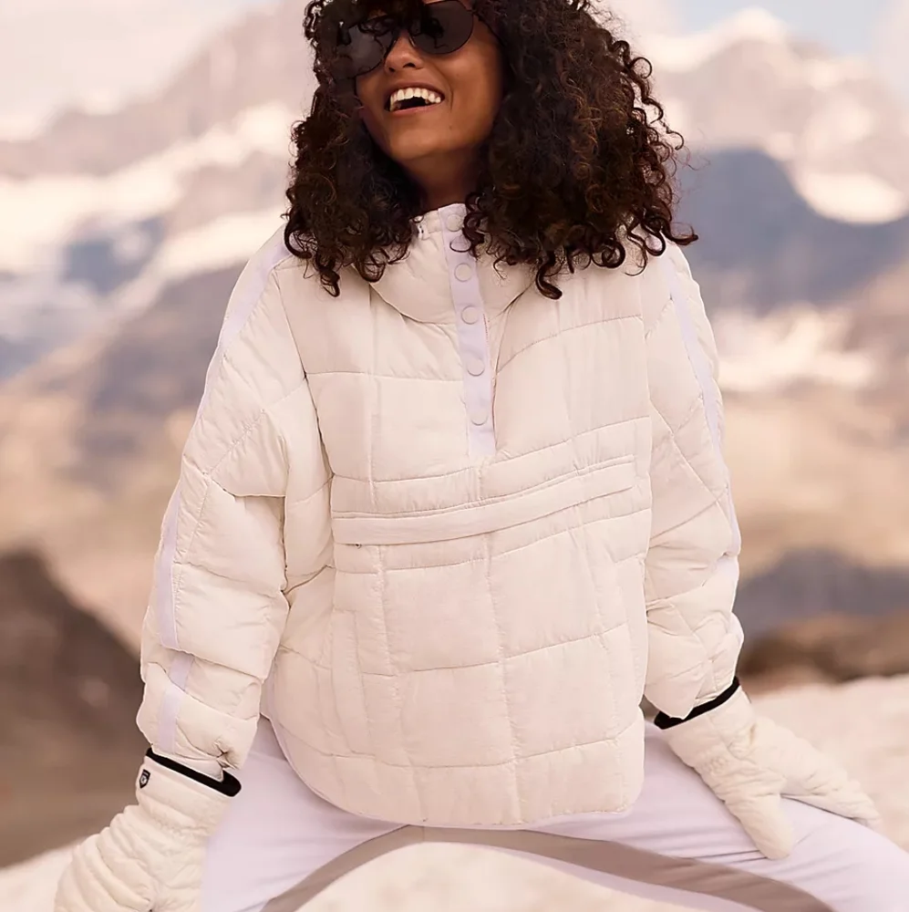 Free People FP Movement Pippa Packable Puffer Pullover Coat - Picture 1 of 17